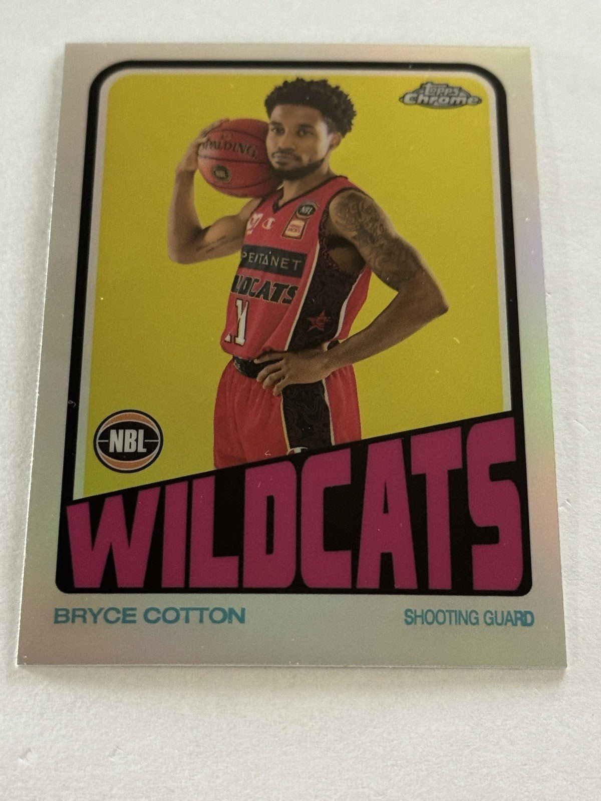 2022-23 Topps Chrome NBL Basketball #72-13 - 1972 Bryce Cotton - Kru’s Katch