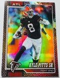 2026 Topps Flagship Kyle Pitts Sr. #10 Football Leather Foil - **GEM MINT!! - Kru’s Katch