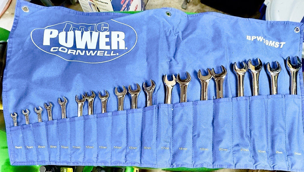 *Cornwell Tools BPW19MST Blue Power 19pc Metric 6mm-24mm Combination Wrench Set - Kru’s Katch