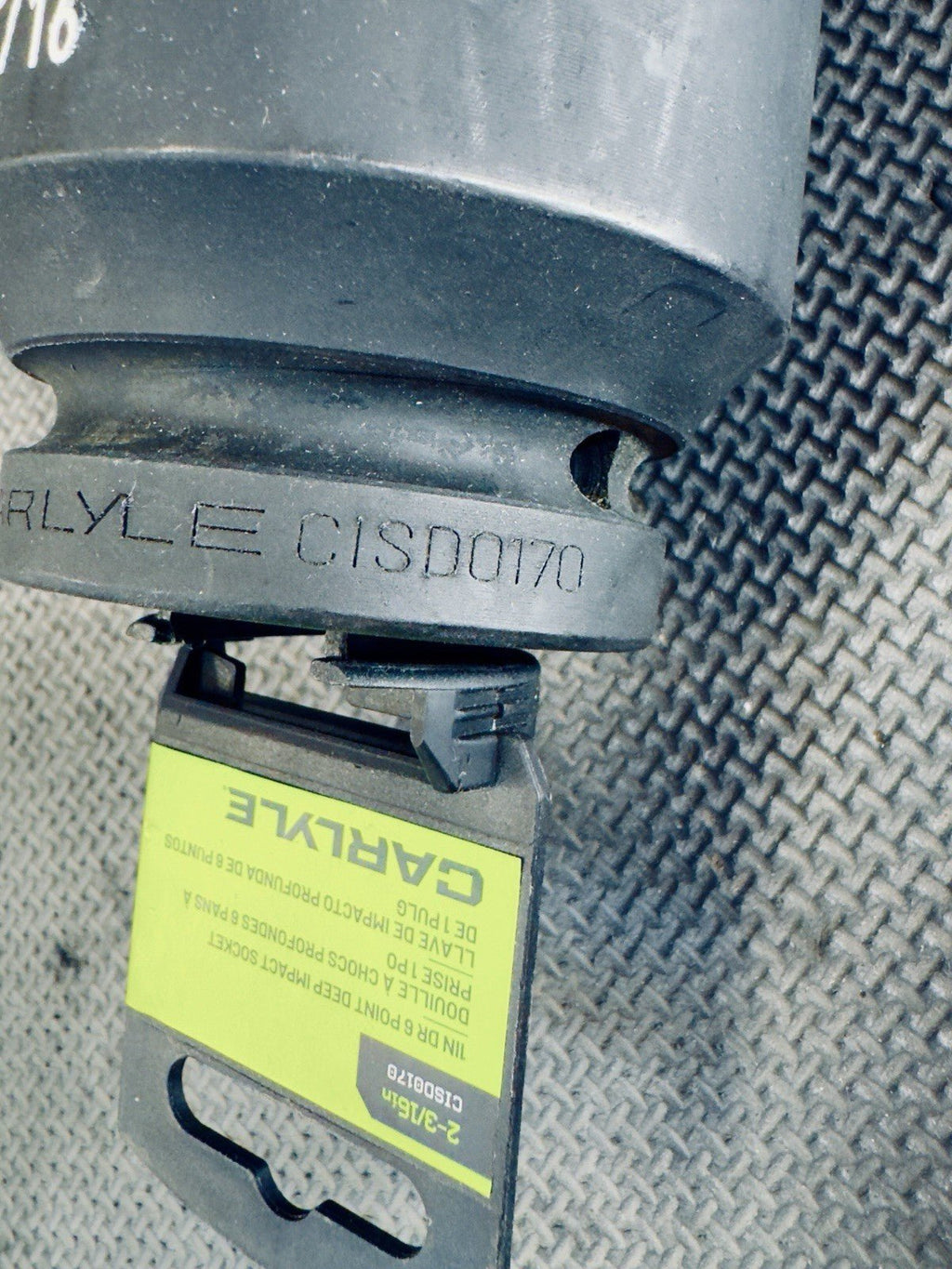 Deep Impact Socket 2-3/16” -6 Pt Chrome Moly W/ Mag Phos Finish Lifetime Warr! - Kru’s Katch