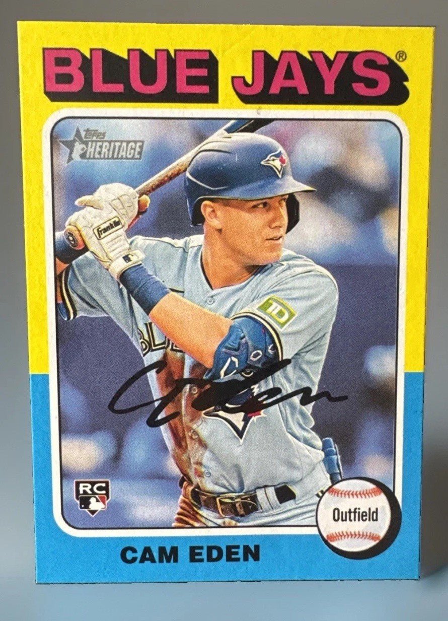 **GEM!💎 2024 Topps Heritage High Number Cam Eden #678 Mini (RC) - Kru’s Katch