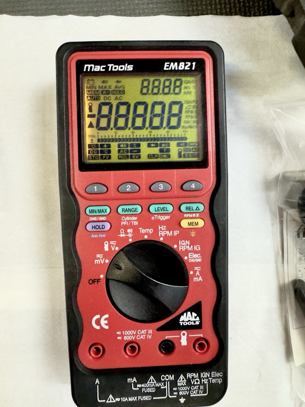 Mac Tools EM821 EV & HEV Automotive DMM Kit 1000V CAT III Multimeter w/ Accessor - Kru’s Katch