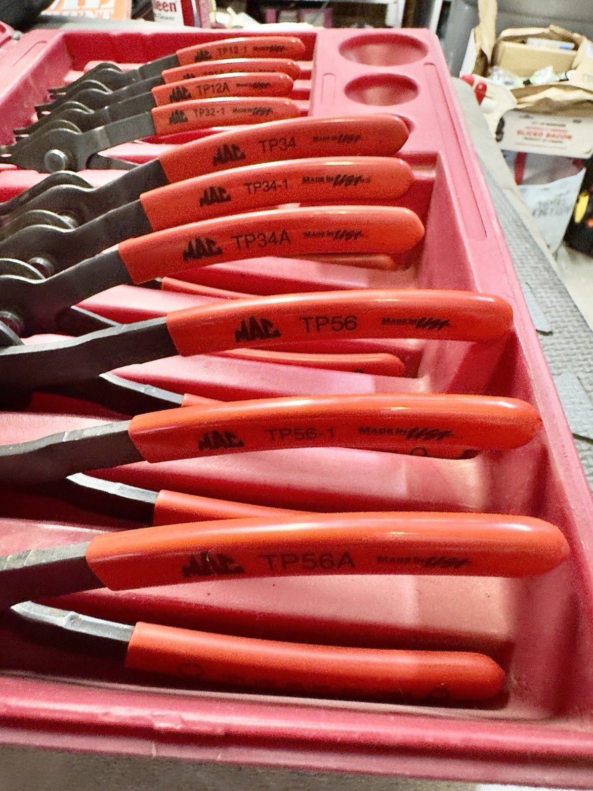 MAC Tools PK-250 11 pc Retaining Snap Ring Pliers Set Internal/External USA - Kru’s Katch