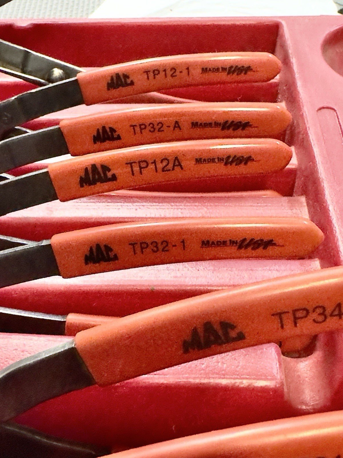 MAC Tools PK-250 11 pc Retaining Snap Ring Pliers Set Internal/External USA - Kru’s Katch