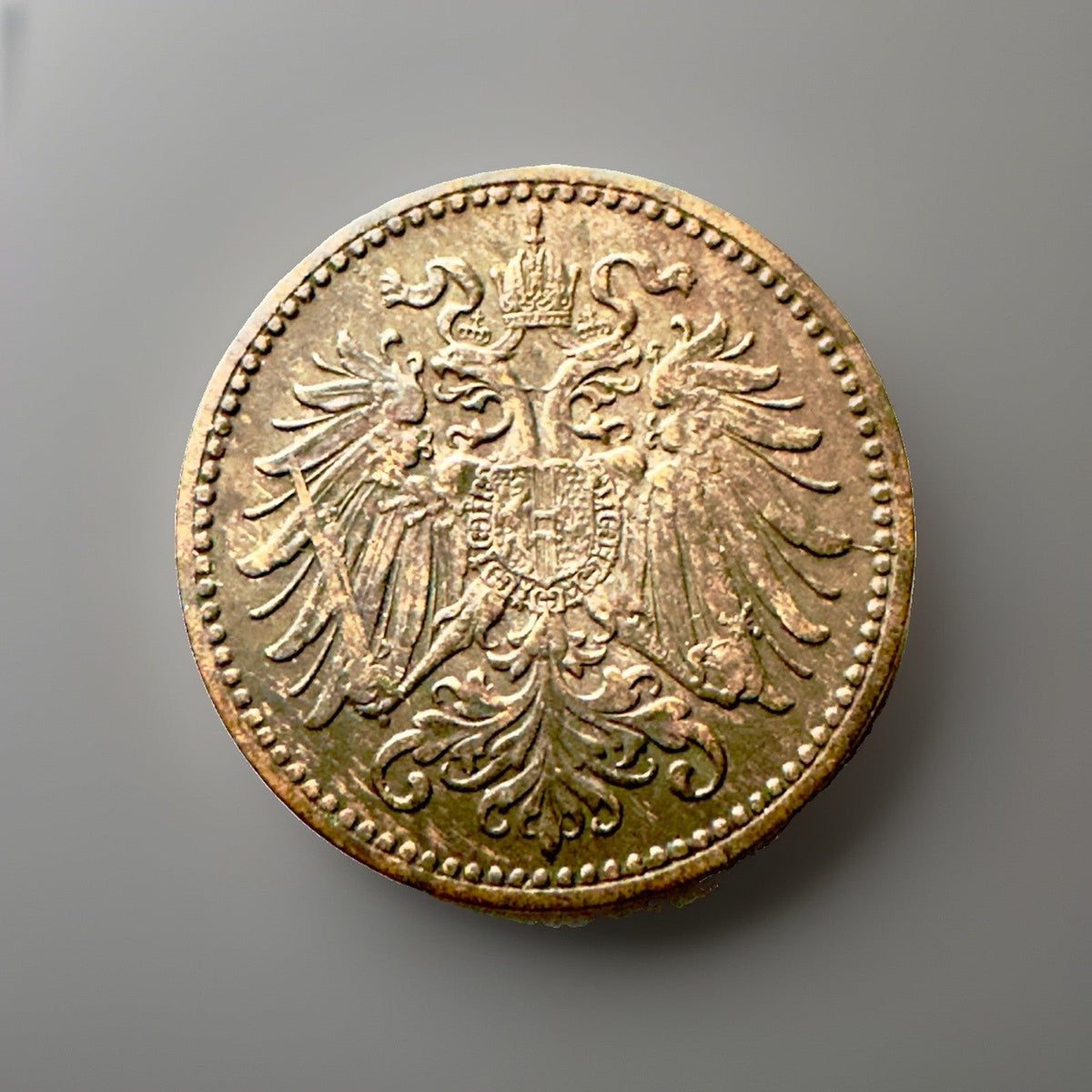 *SCARCE GEM AU! 1901 Austria 1 Heller KN# 2800 - Kru’s Katch