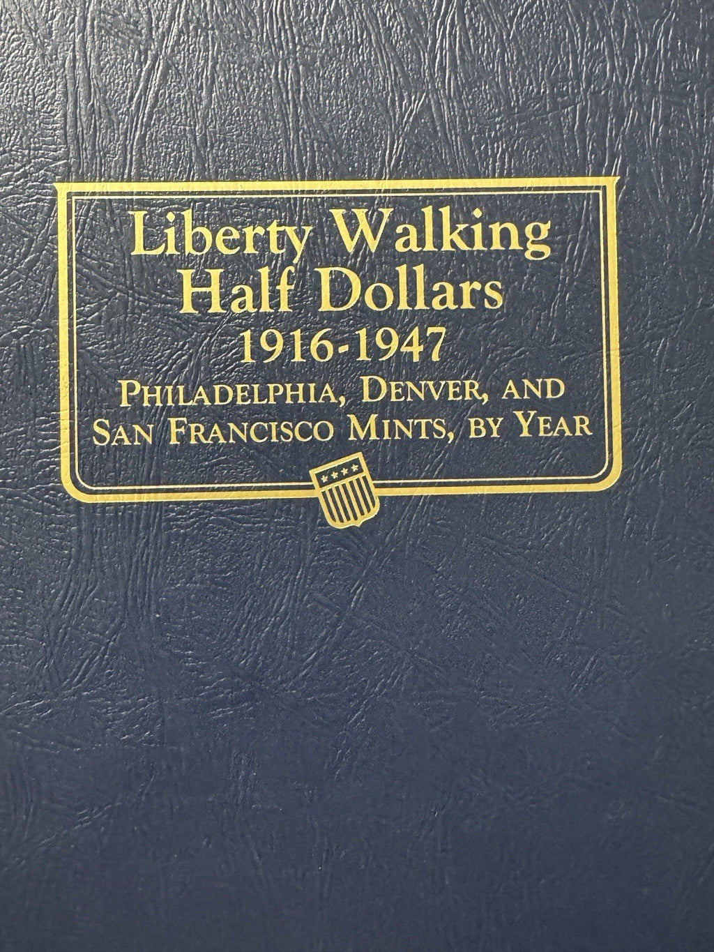 Whitman Classic Coin Album (Item #9125)-Walking Liberty Half Dollars (No Coins) - Kru’s Katch