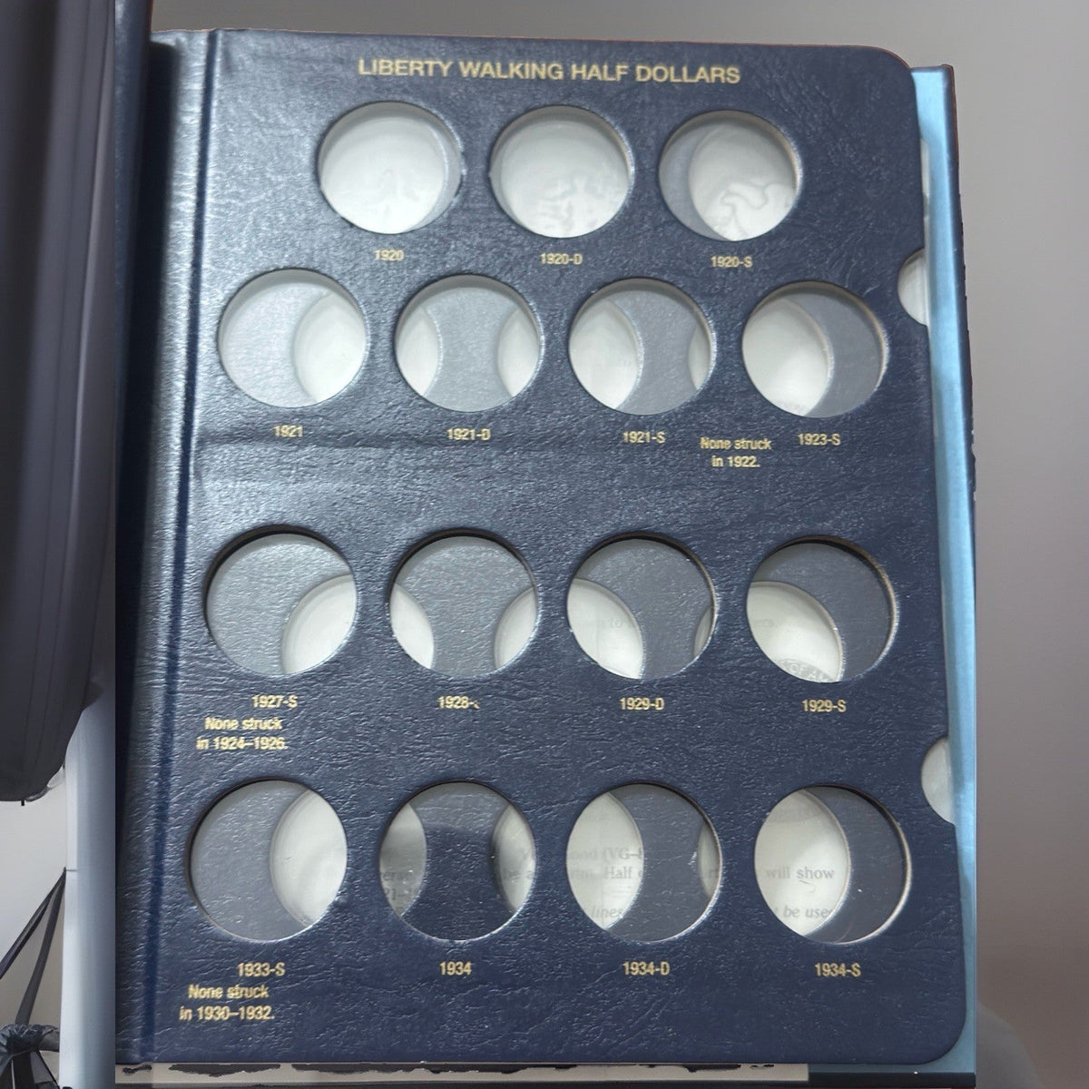 Whitman Classic Coin Album (Item #9125)-Walking Liberty Half Dollars (No Coins) - Kru’s Katch