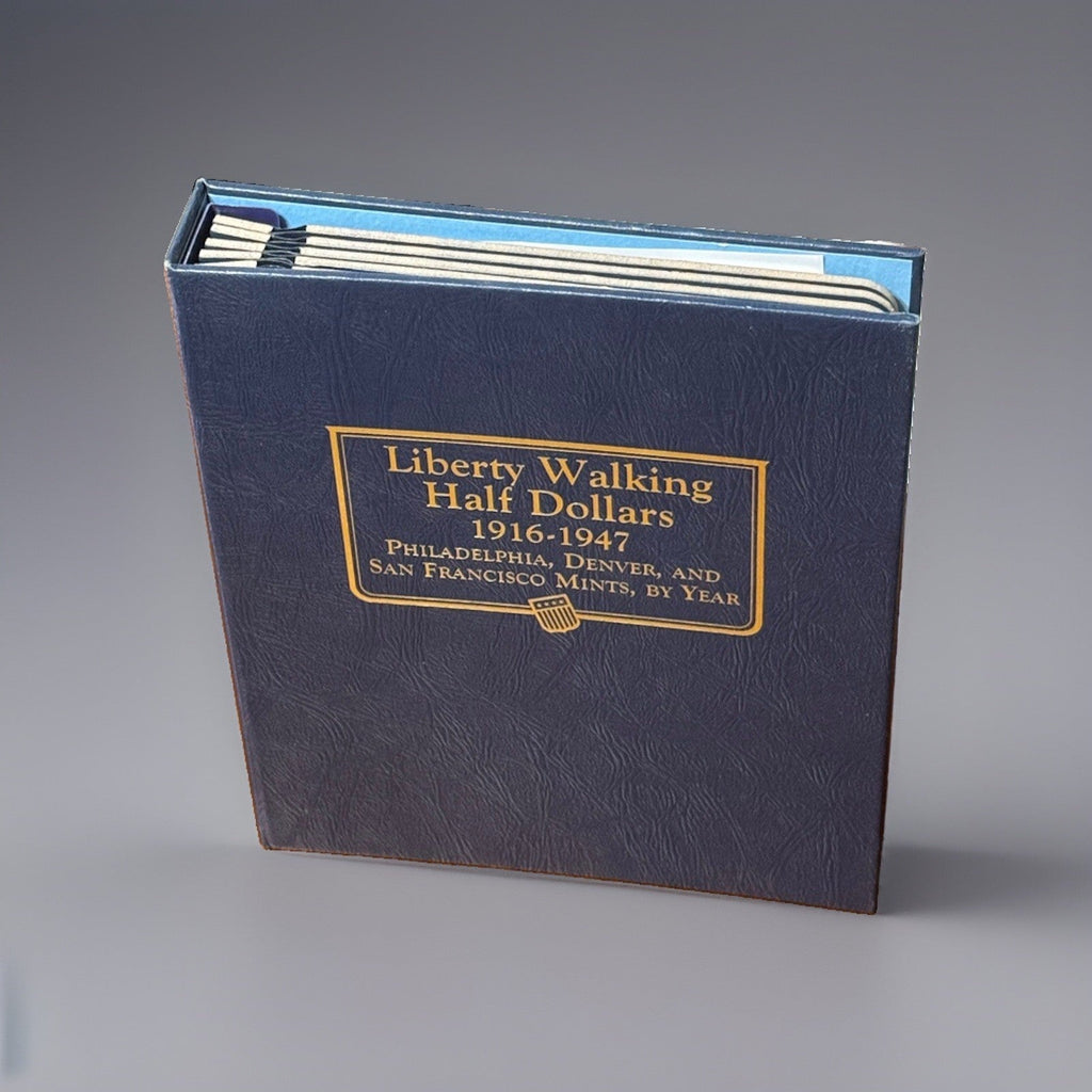 Whitman Classic Coin Album (Item #9125)-Walking Liberty Half Dollars (No Coins) - Kru’s Katch