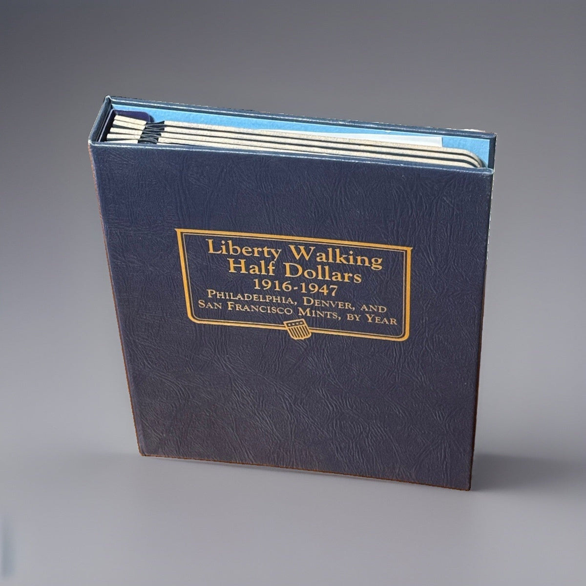 Whitman Classic Coin Album (Item #9125)-Walking Liberty Half Dollars (No Coins) - Kru’s Katch