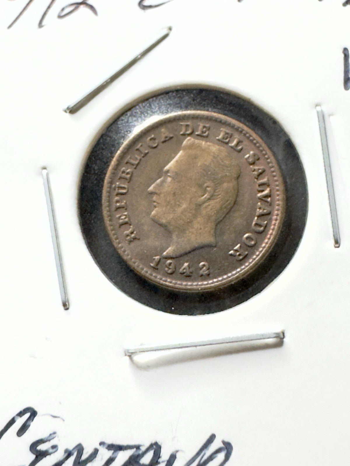 World Coins - El Salvador 1 Centavo 1942 Coin KM# 135.1 BU UNC - Kru’s Katch