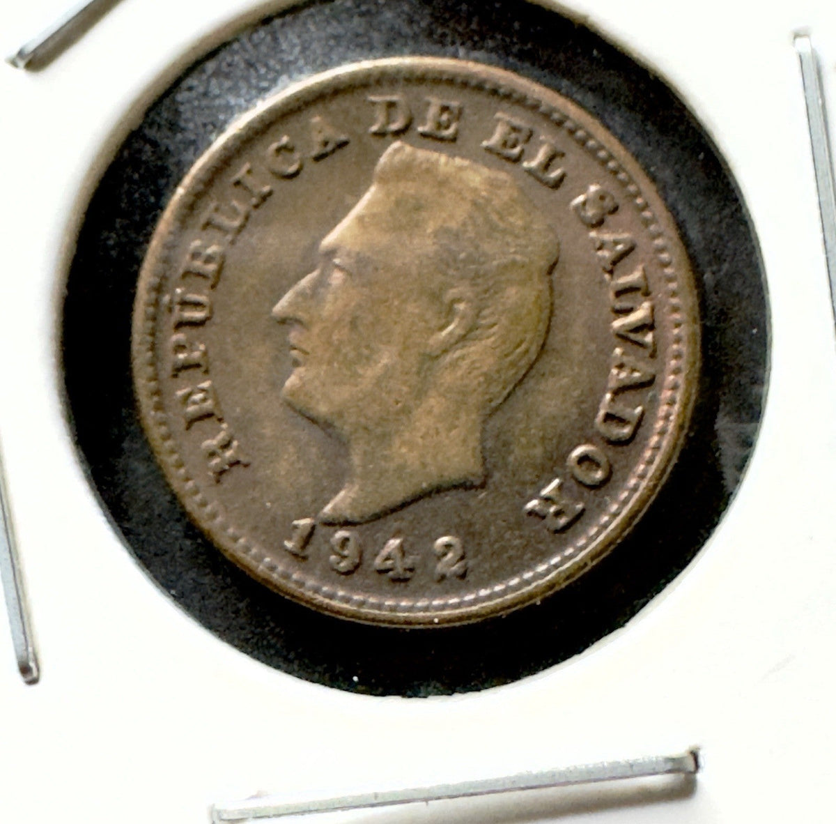 World Coins - El Salvador 1 Centavo 1942 Coin KM# 135.1 BU UNC - Kru’s Katch